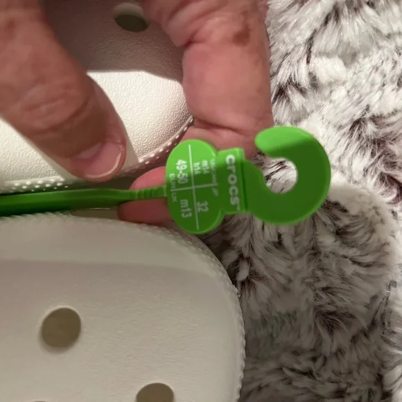 White Crocs Clogs - Picture 2 of 2